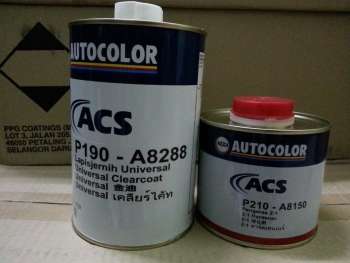 Dầu bóng 2K chậm khô P190-A8288 tỉ lệ 2:1