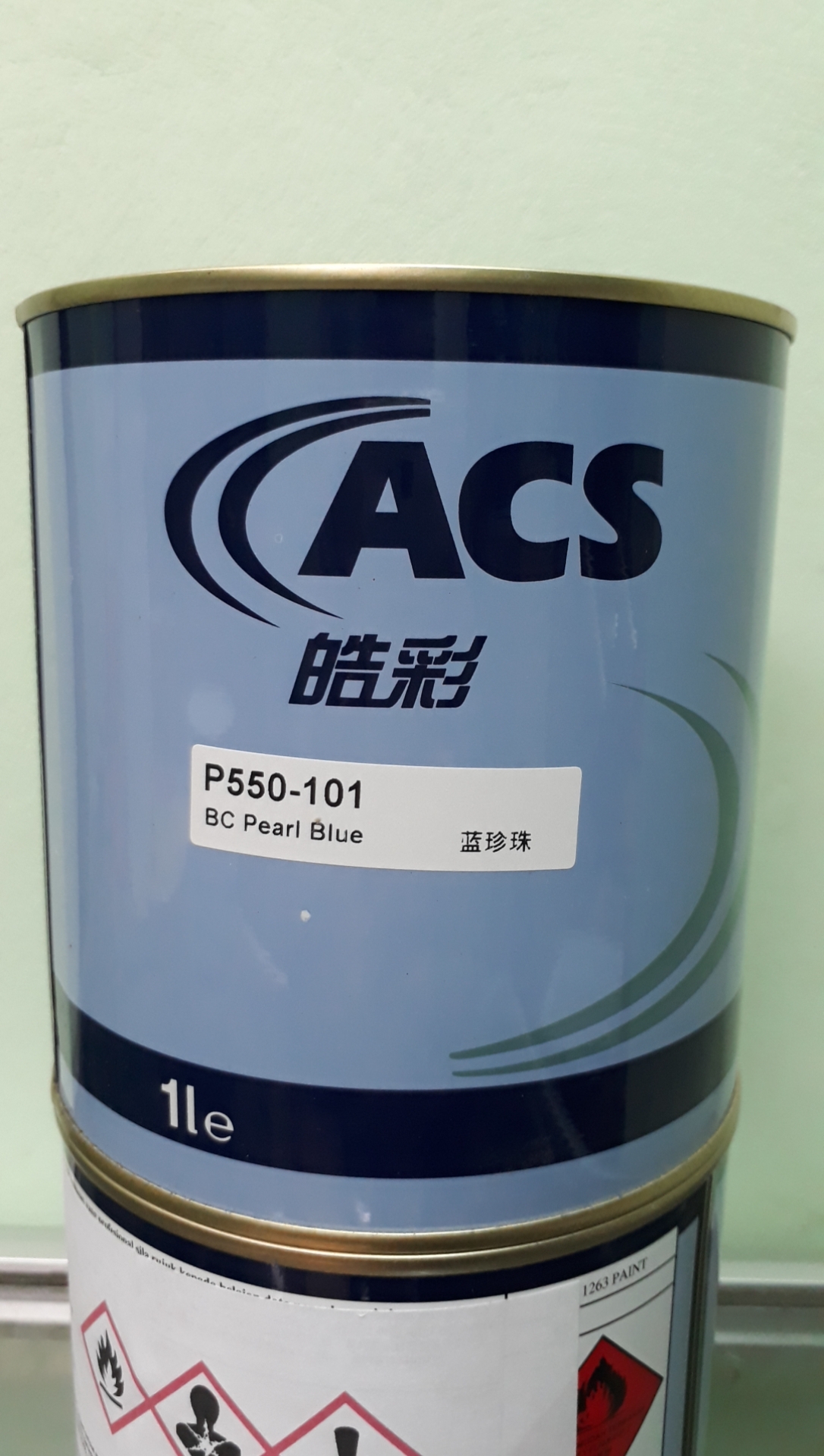 Sơn gốc màu camay xanh P550-101