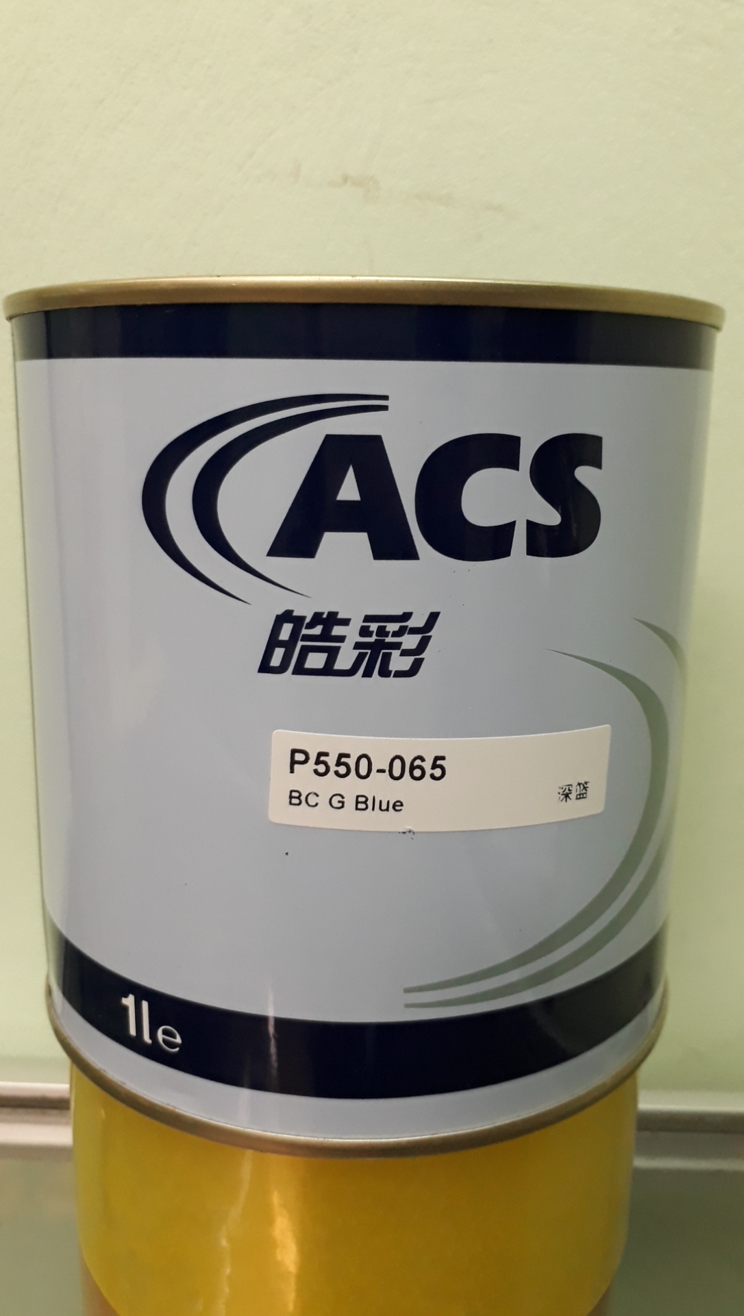 Sơn gốc màu vàng xanh P550-065